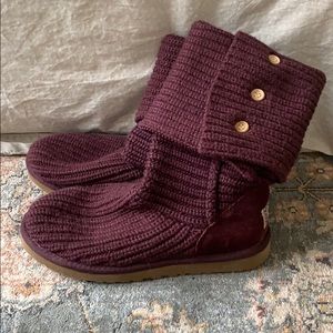 Ugg knit boots